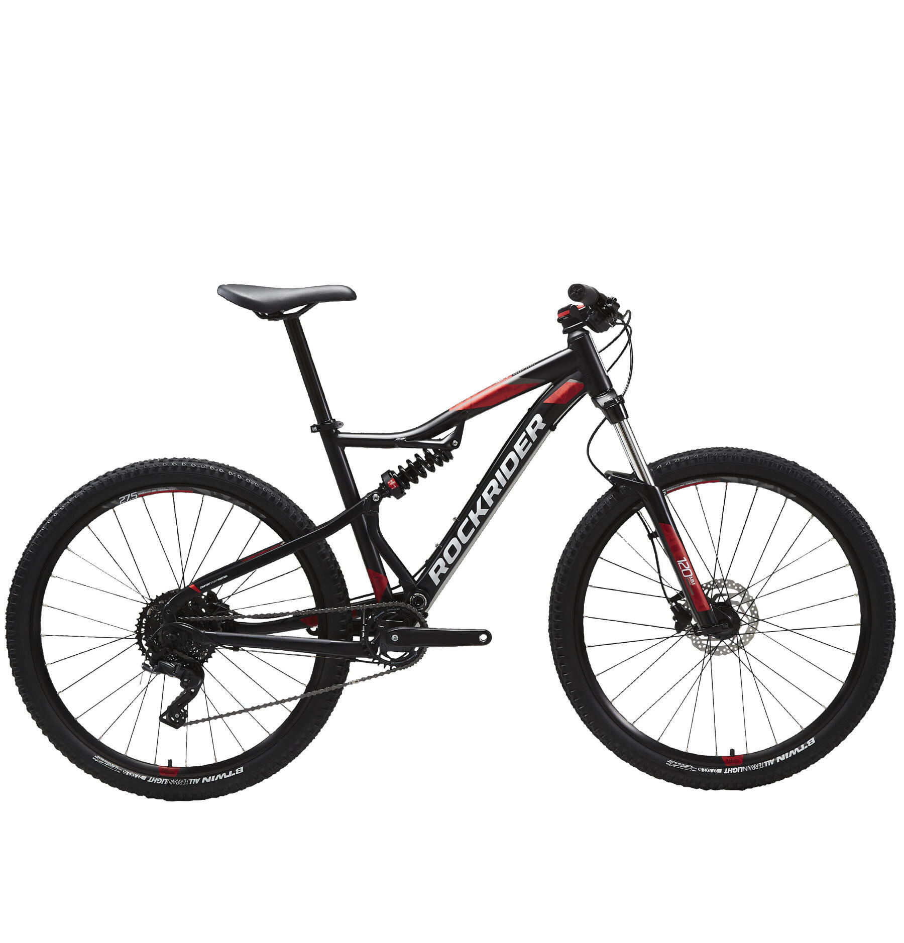 VTT ROCKRIDER ST 530 S BLACK-RED