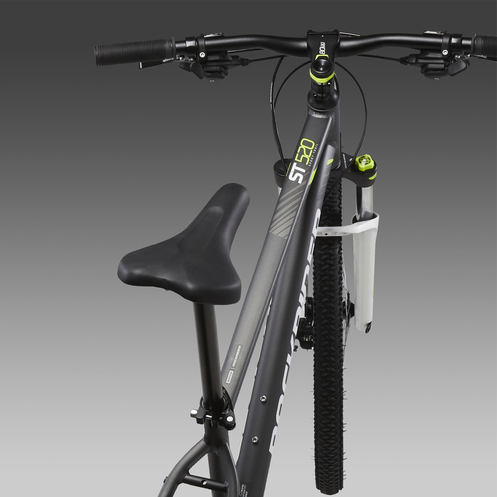 VELO VTT ST 520 V2 GRIS JAUNE 27 5 Decathlon