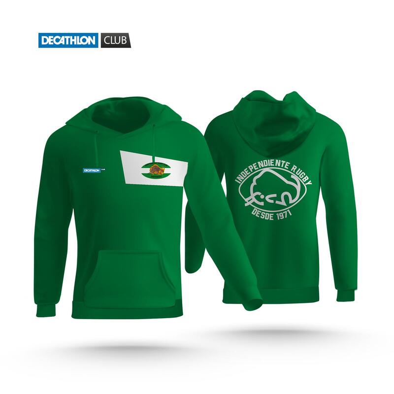 SUDADERA CON CAPUCHA RUGBY ESCUELA INDEPENDIENTE SANTANDER ADULTO