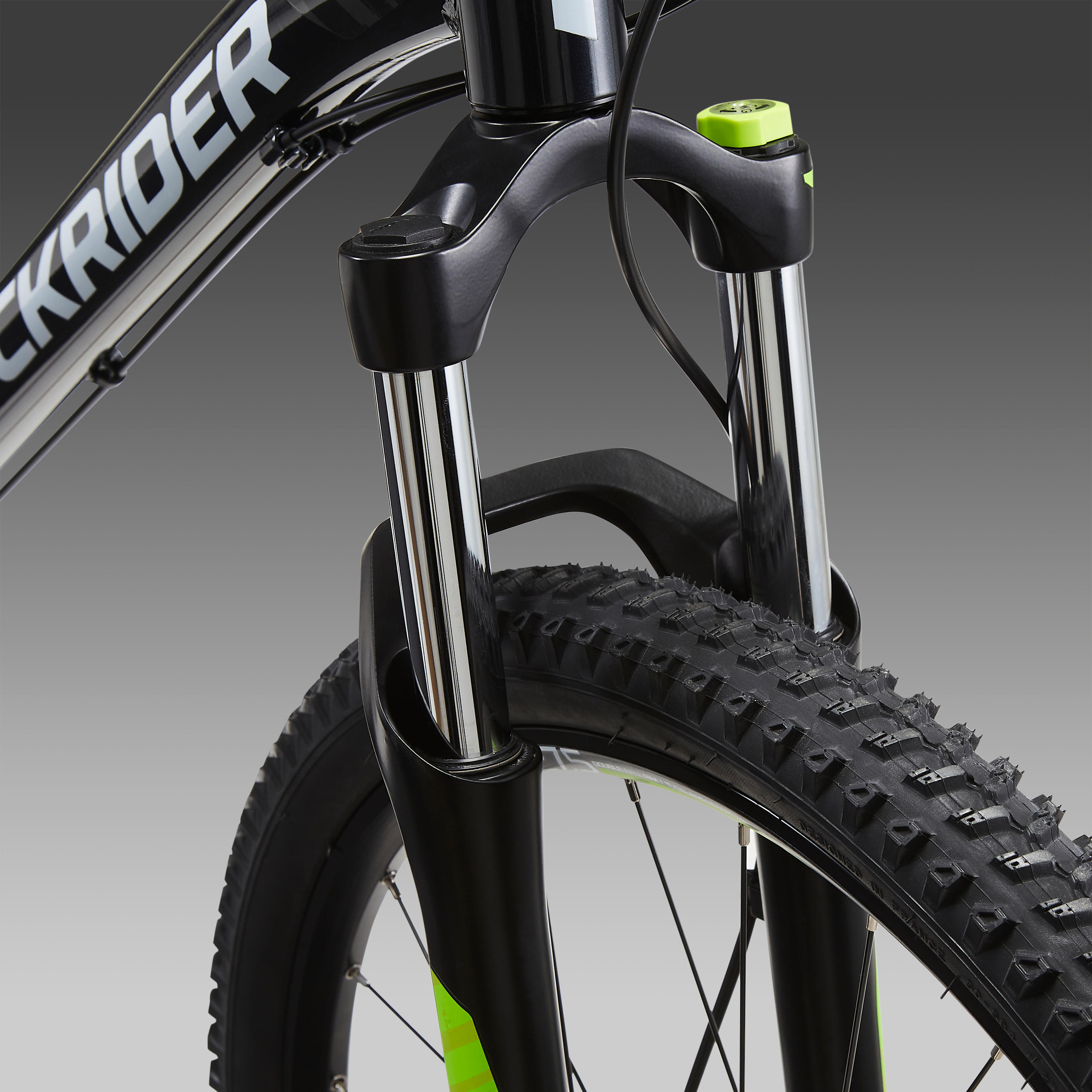 27.5 Inch Mountain bike Rockrider ST 530 Black ROCKRIDER Decathlon