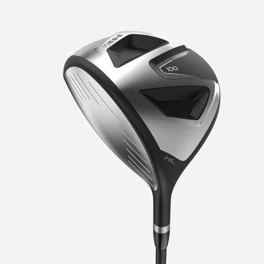 
      ADULT DRIVER LEFT HANDED GRAPHITE SIZE 1 - INESIS 100
  