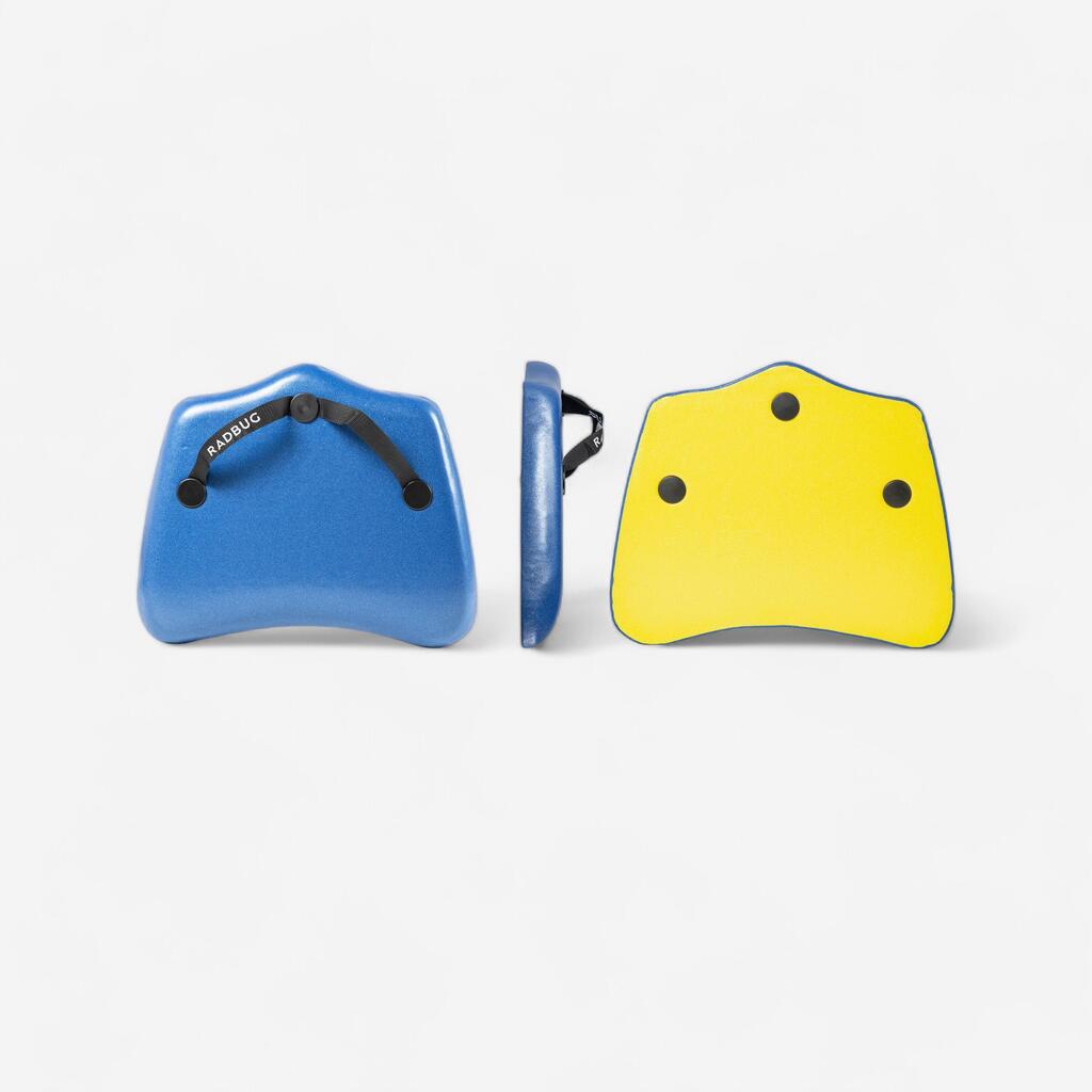 Handboard Handplane Bodysurf blau/gelb