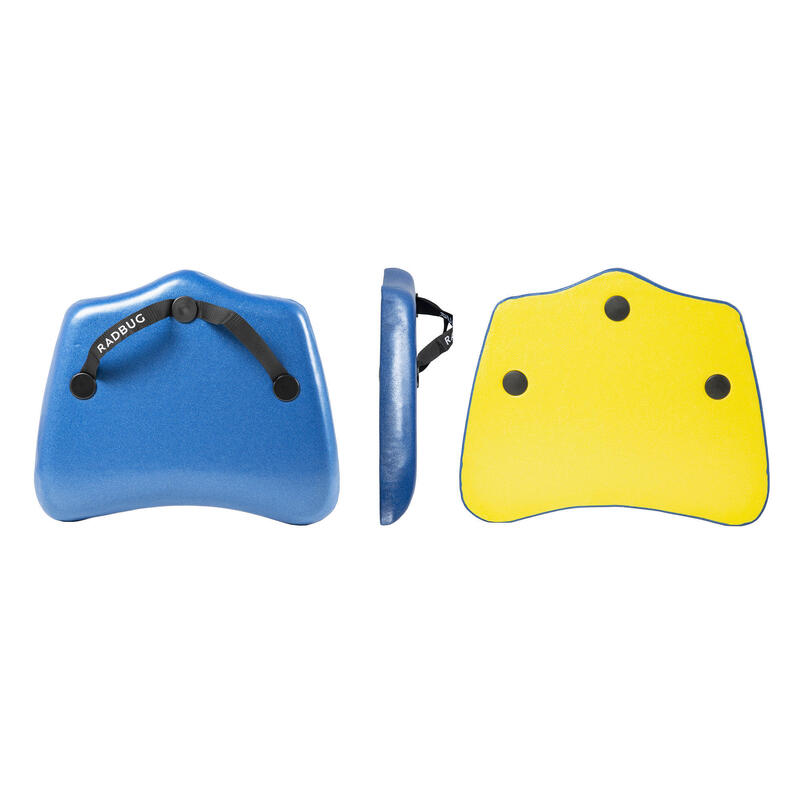Handboard Handplane Bodysurf blau/gelb