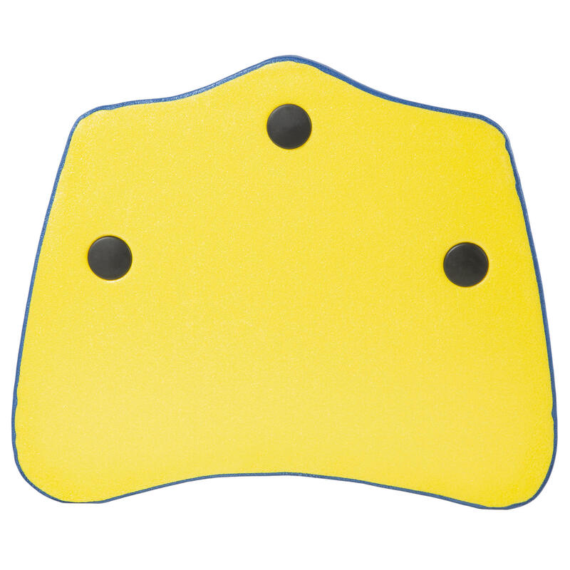 Handplane plaquette Bodysurf Discovery bleu jaune