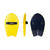 Plaquette handplane bodysurf 100 jaune