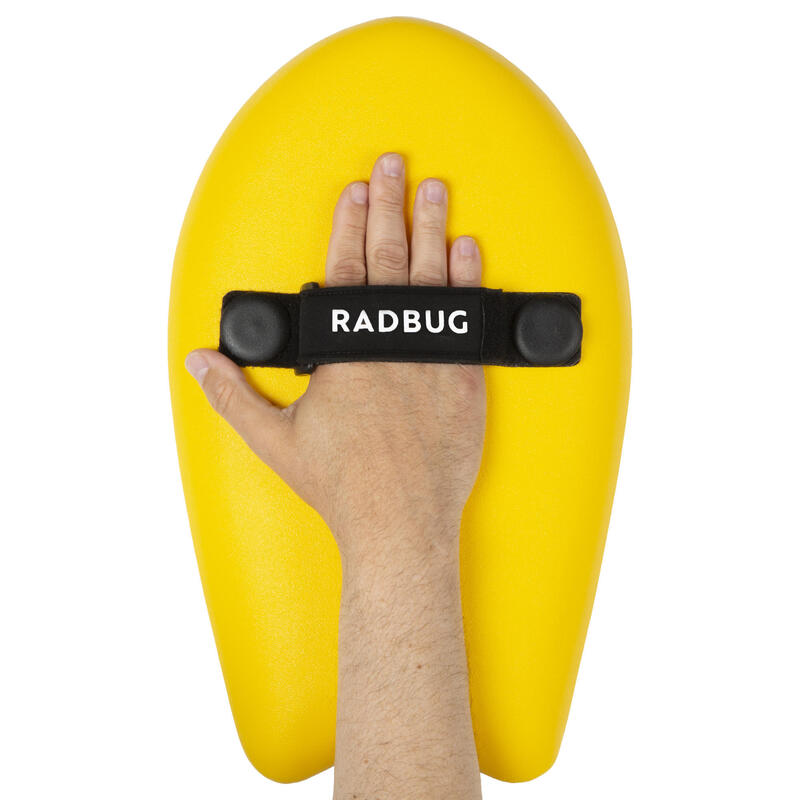 Bodysurfing Handplane board 100 yellow