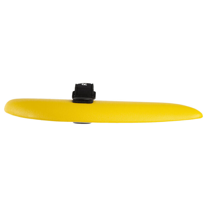 plaquette handplane bodysurf 100 jaune