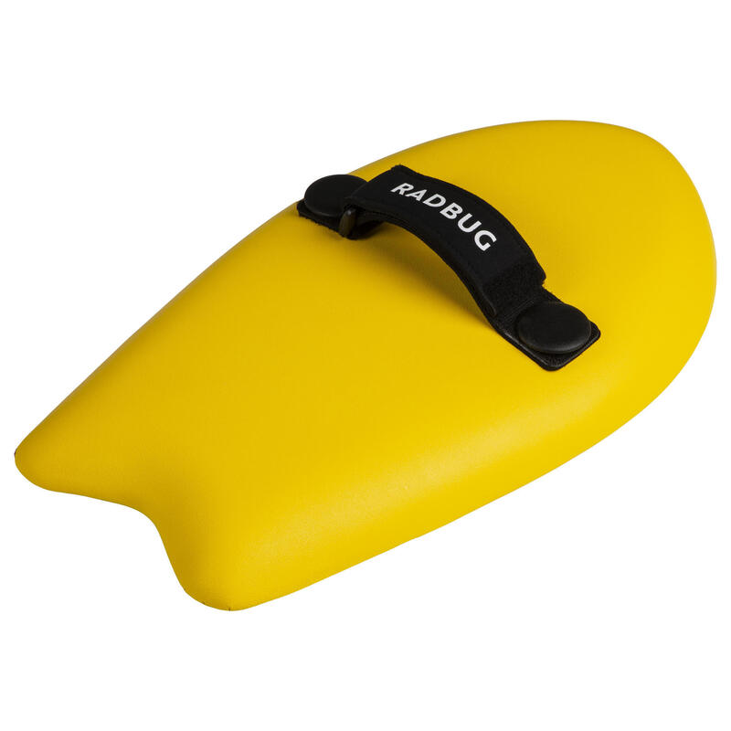 Plovák Handplane na bodysurf 100 žlutý