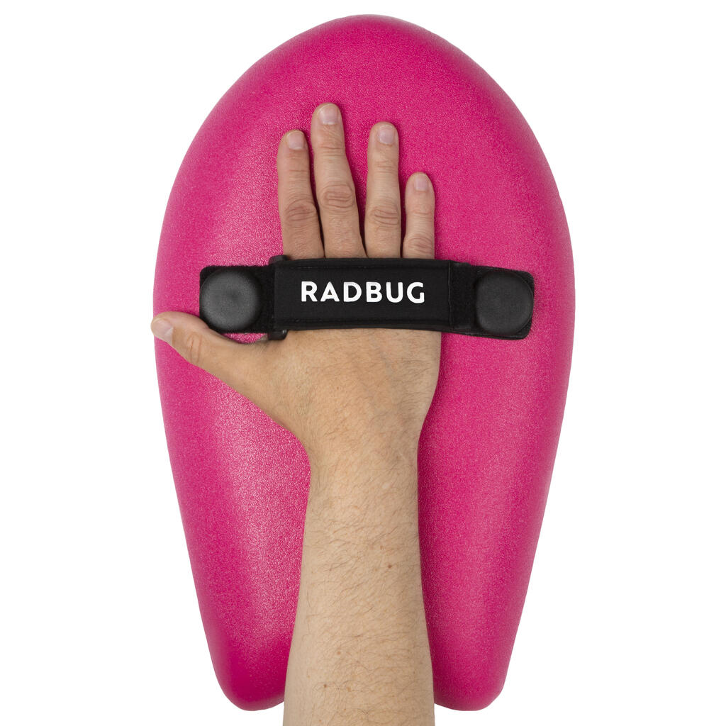 Modra ročna deska za bodysurfing HANDPLANE 100