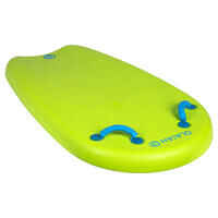 Bodyatu Kids' Bodyboard M with Handles and Leash - Green