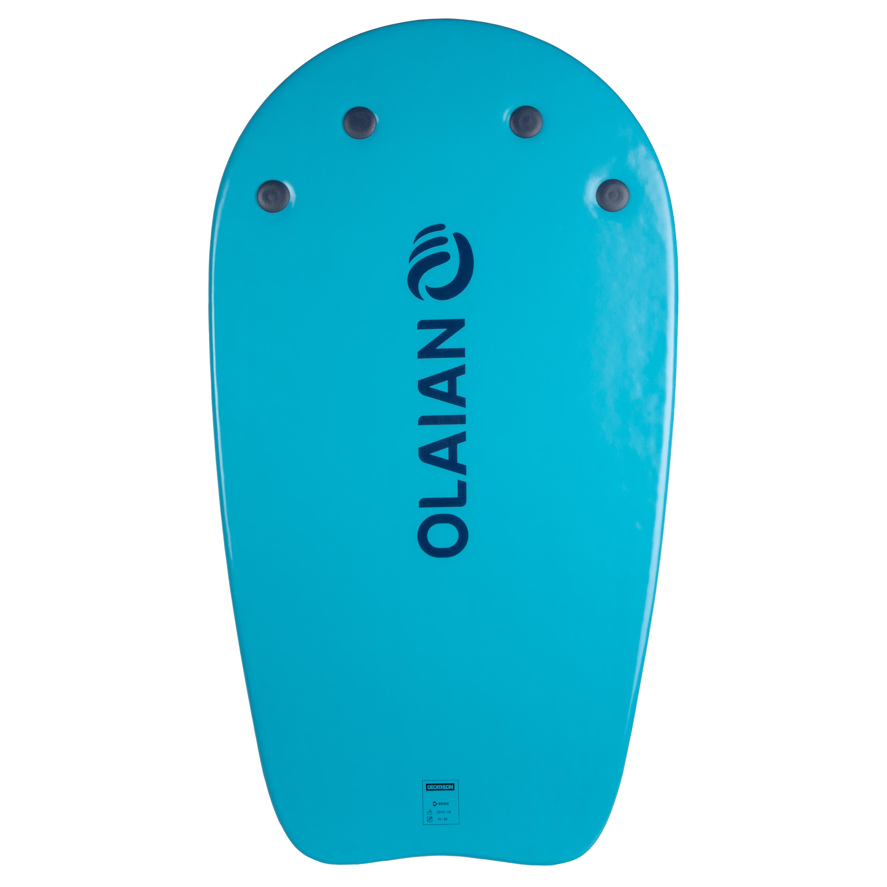 Bodyatu Kids' Bodyboard M with Handles and Leash - Blue 4/5
