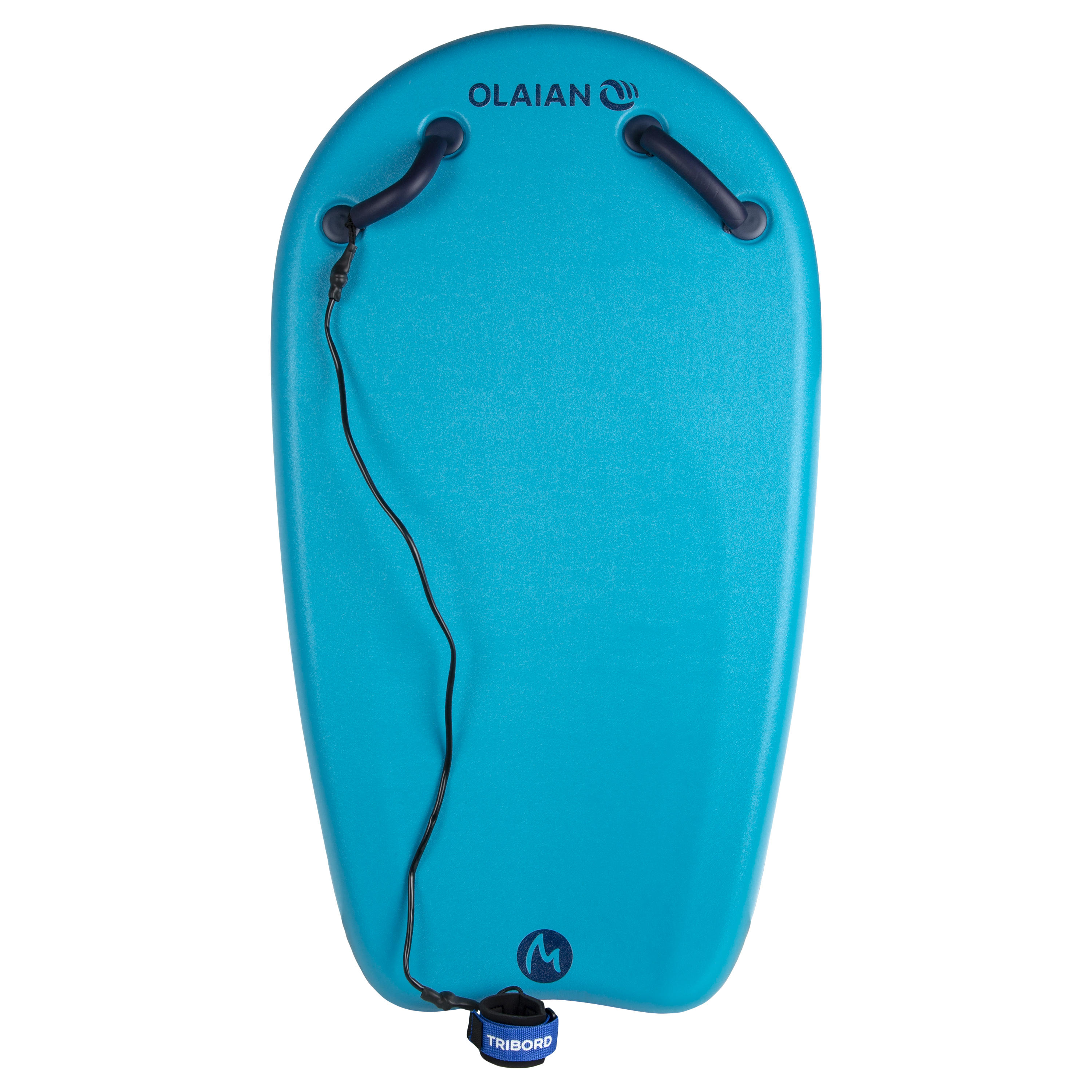 Bodyatu Kids' Bodyboard M with Handles and Leash - Blue 3/5