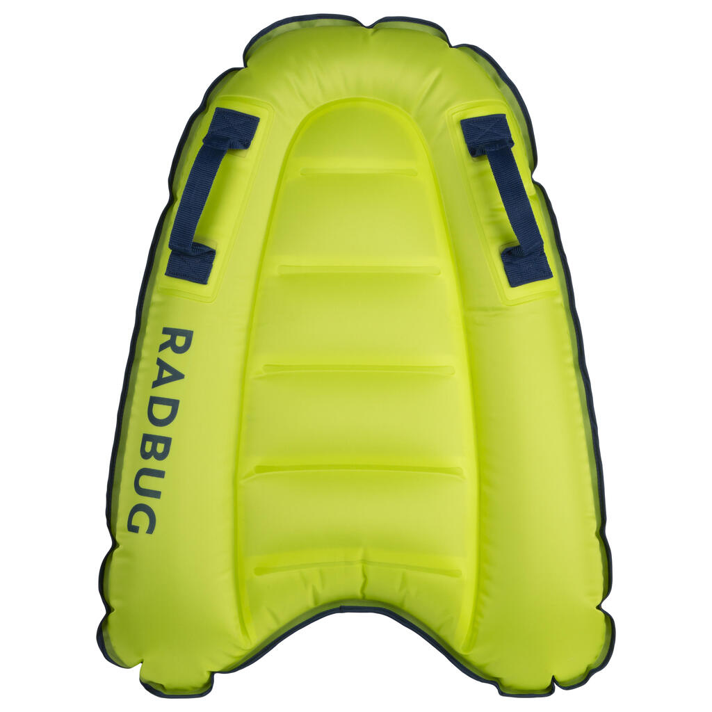 Bodyboard découverte gonflable enfant vert 4 ans-8 ans (15-25Kg)