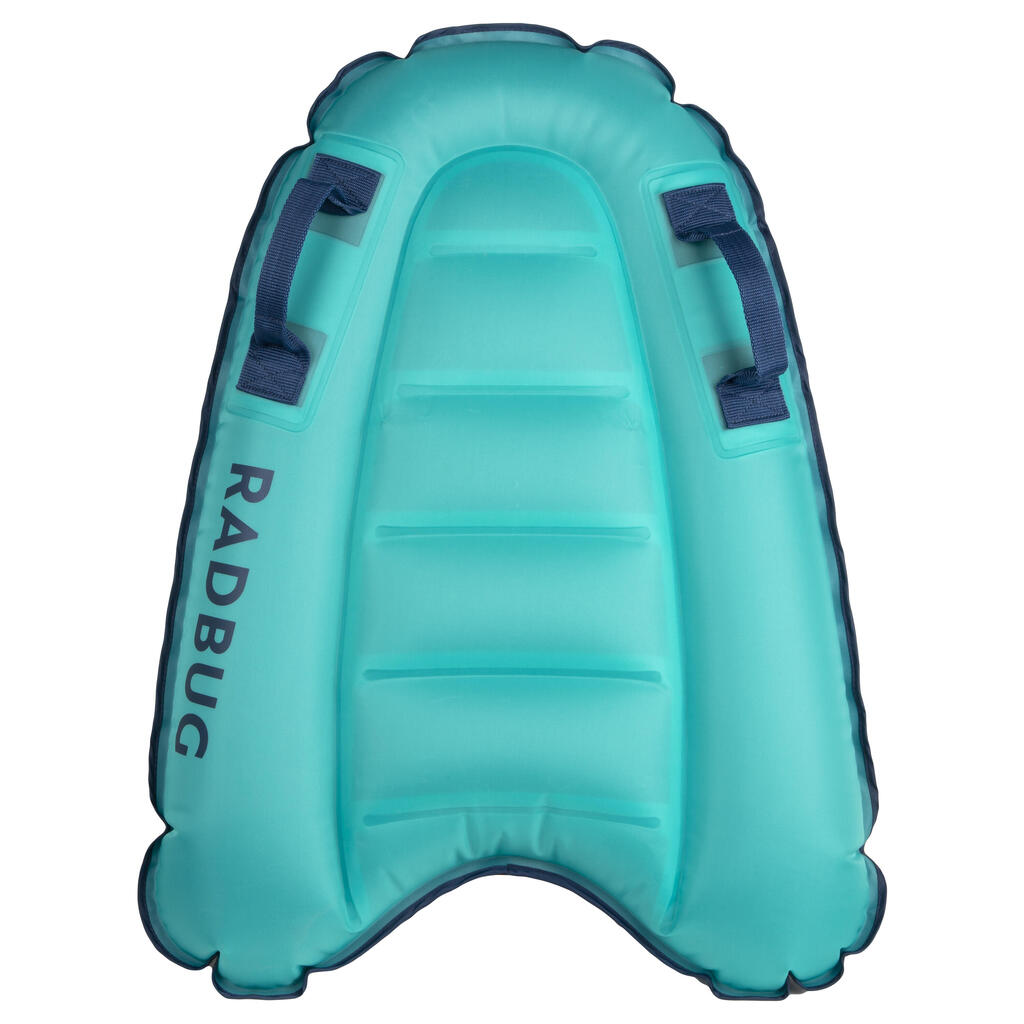 Bodyboard Discovery aufblasbar Kinder 4–8 Jahre (15–25 kg) gelb