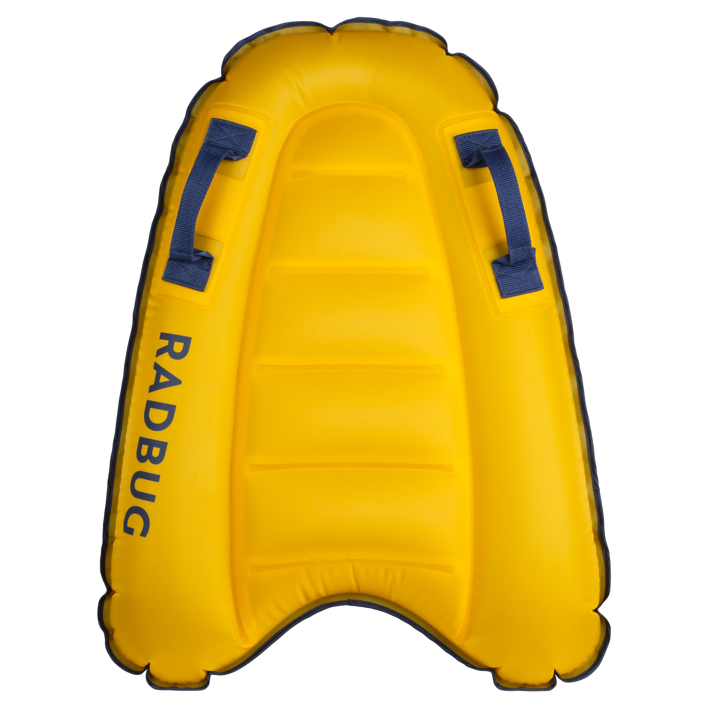 Placă bodyboard gonflabilă DISCOVERY Galben Copii 4-8 ani (15-25 kg) RADBUG decathlon.ro