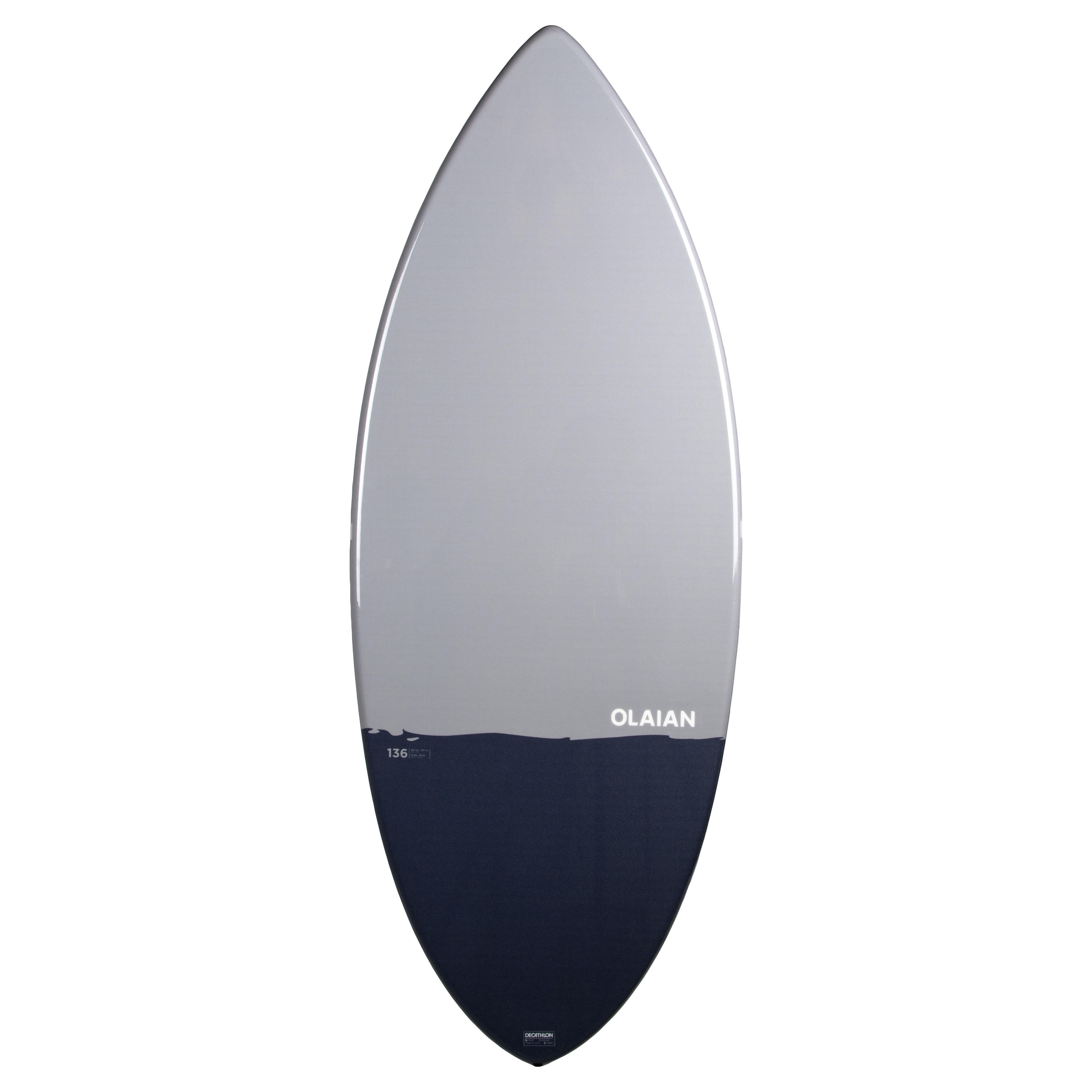 Adult Fibre Skimboard 900 Composite fibre blue grey 4/6