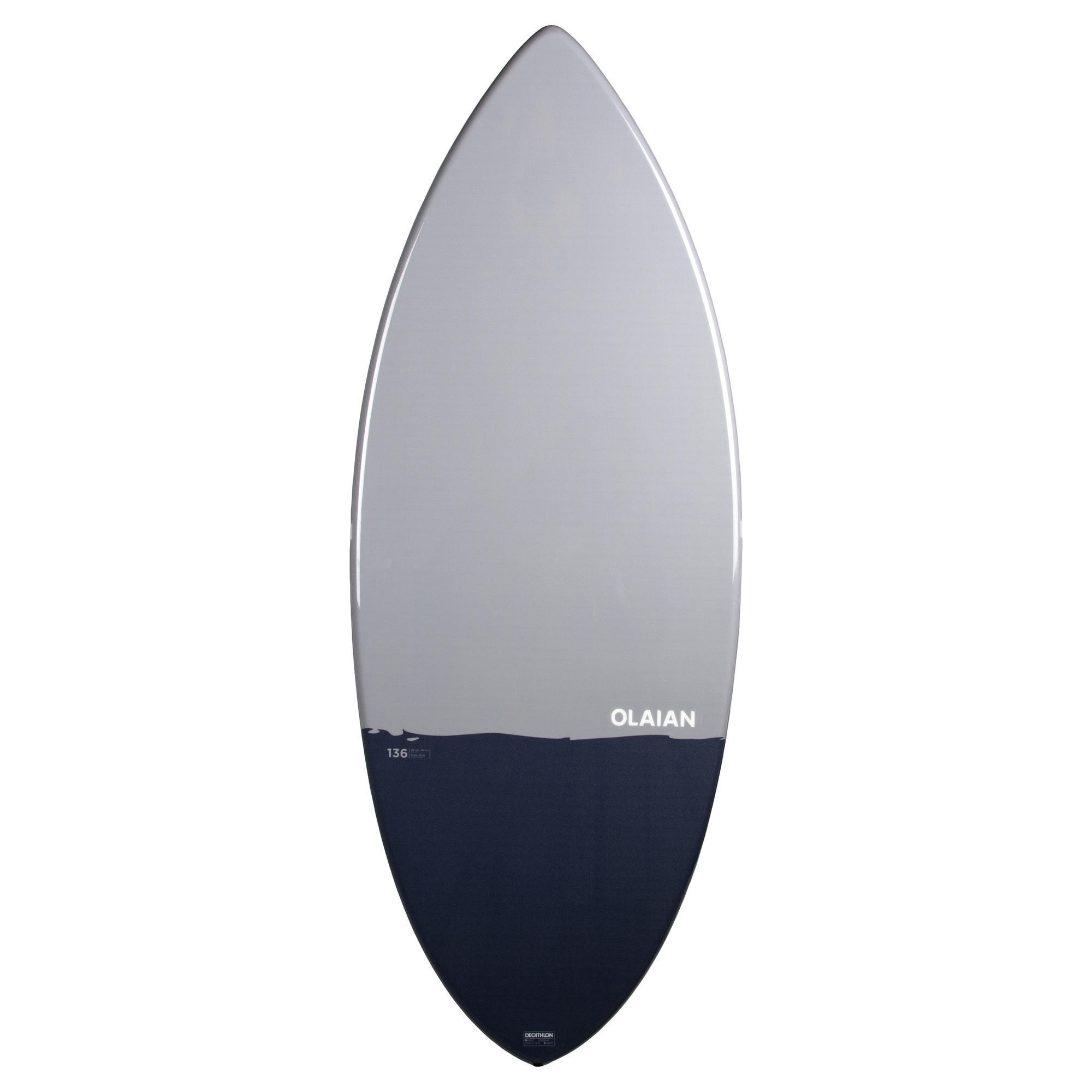 Skimboard 900 Adult blue gray Composite fiber