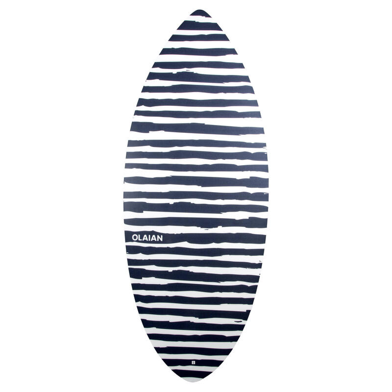 Skimboard 900 Adulte bleu gris Fibre composite