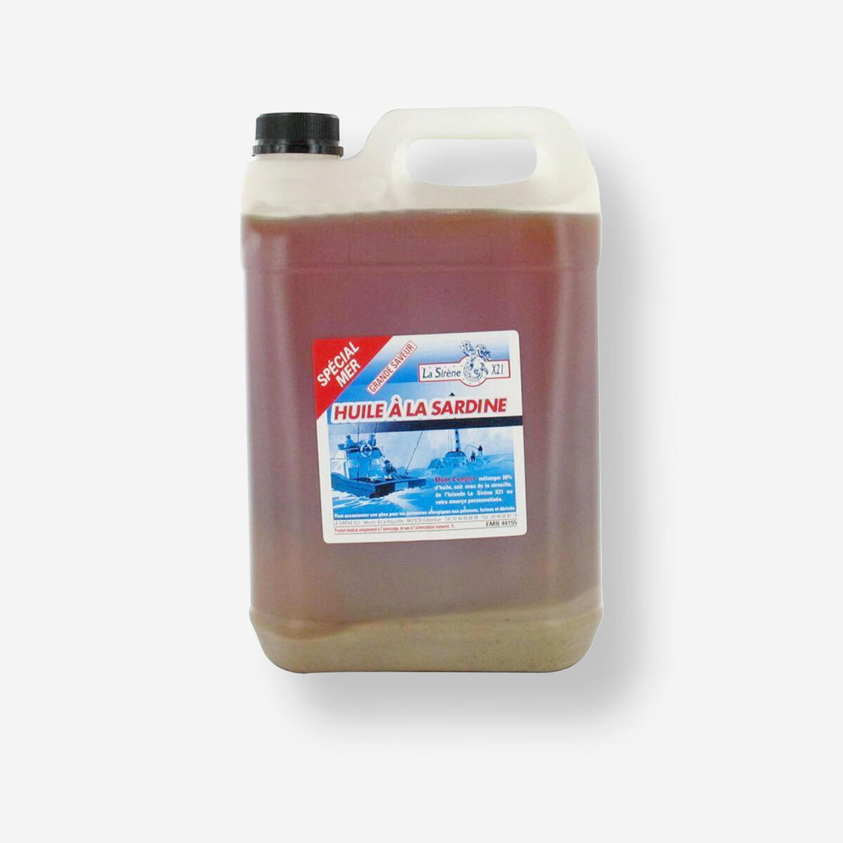 Huile de sardine 1l pêche en mer