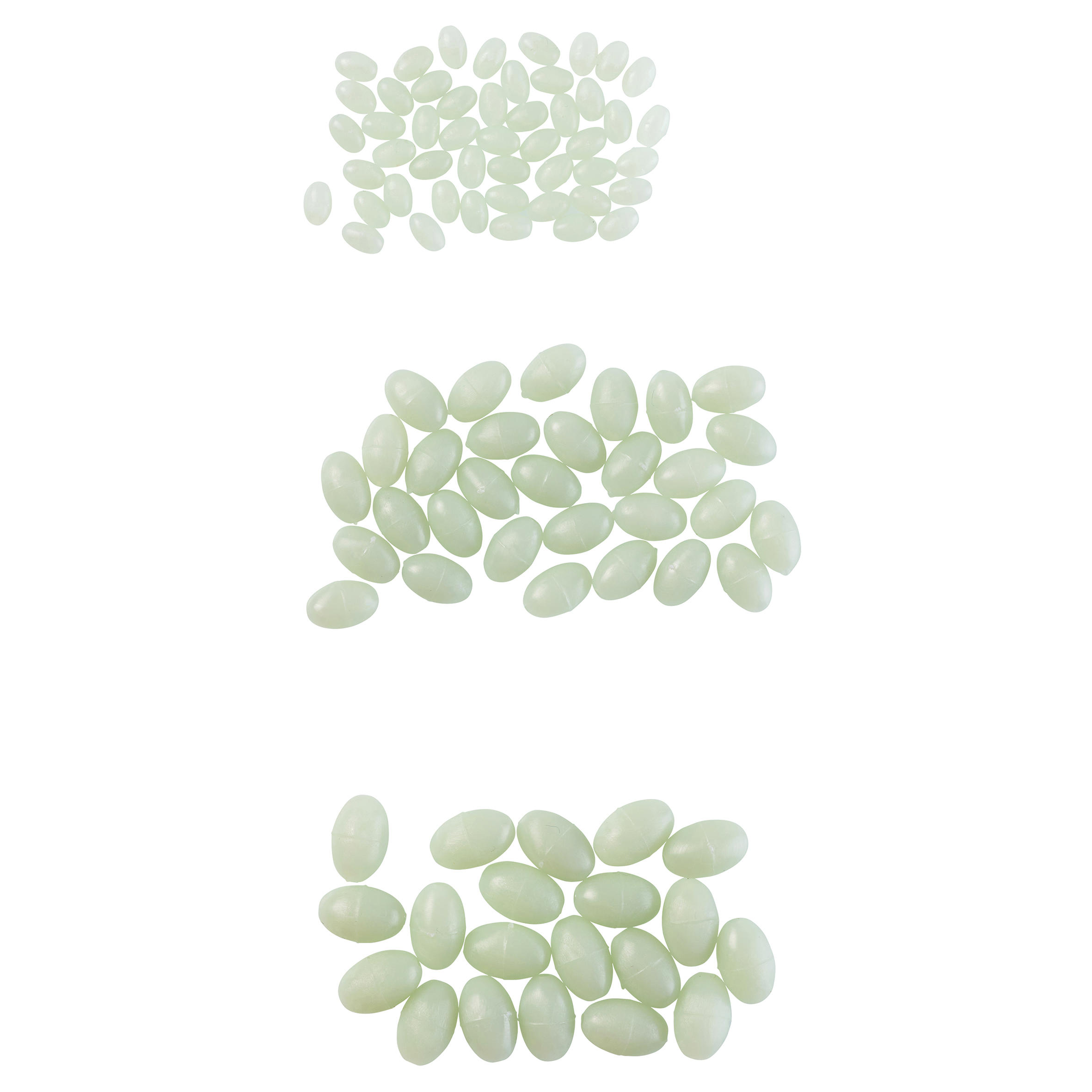 Attrezzatura da pesca in mare, confezione da 1000 perline da pesca con scatola, assortimento di perline galleggianti, perline galleggianti in plastica, perline galleggianti galleggianti, esche
