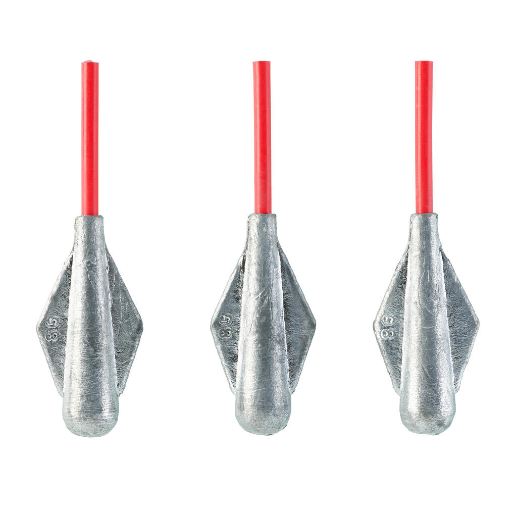 Plomb Tube pêche en surfcasting SW TB
