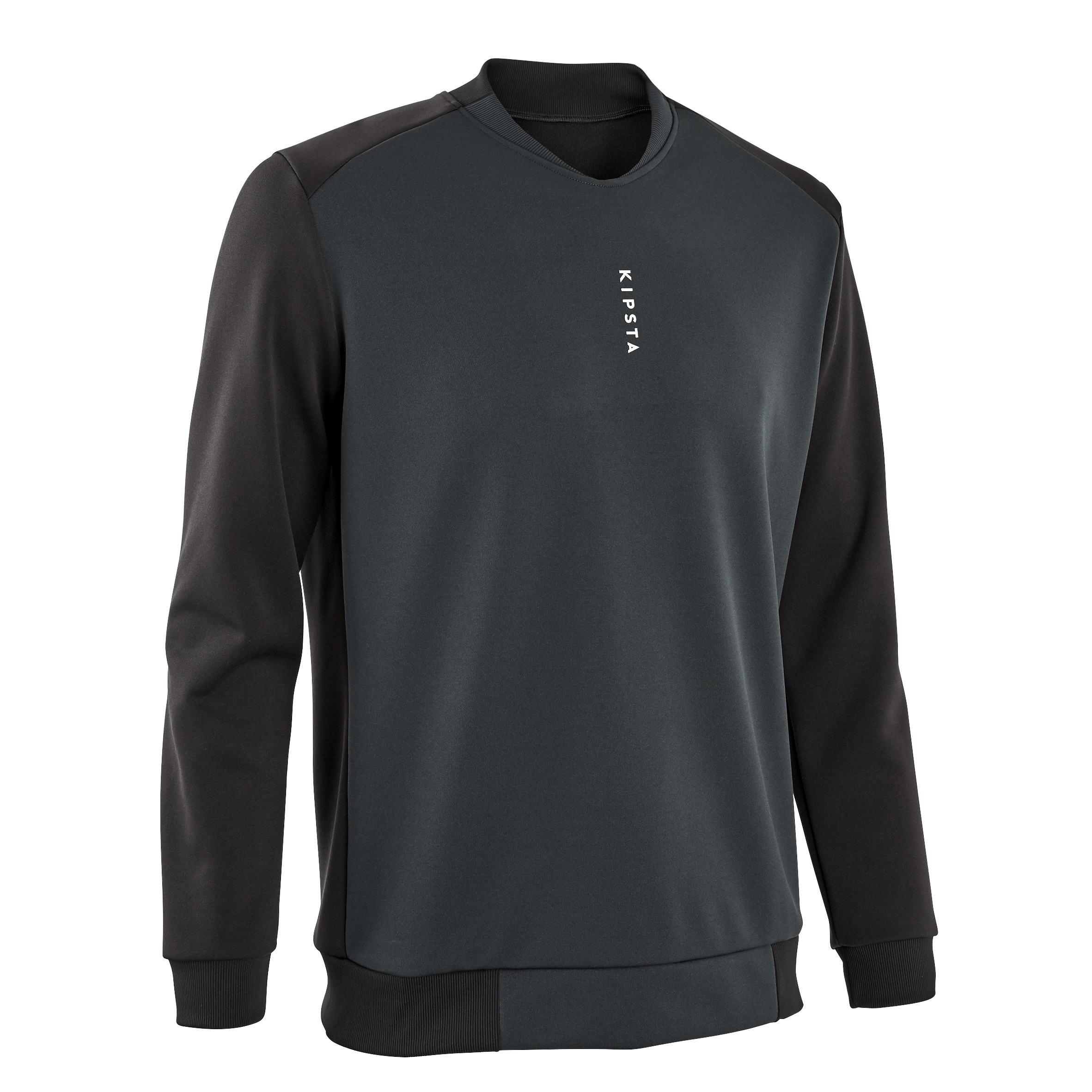 Sweat de football T100 noir