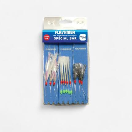 Bas de ligne BEST OF Bar x3 pêche en mer