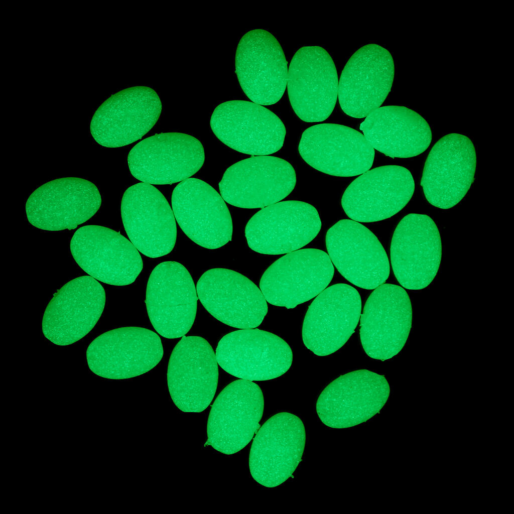 Fosforescentne meke perle za ribolov s obale 5 mm