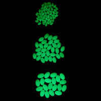 Fishing Surfcasting Hard Bead Set 100 - Phosphorescent