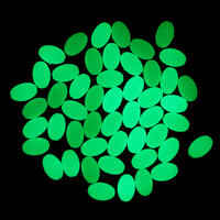 Fishing Surfcasting Hard Bead 5 mm - Phosphorescent