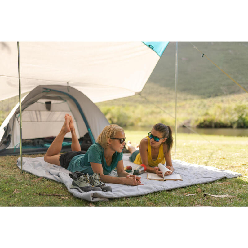 CAMPING TENT MH100 - GREY - 3 PERSON