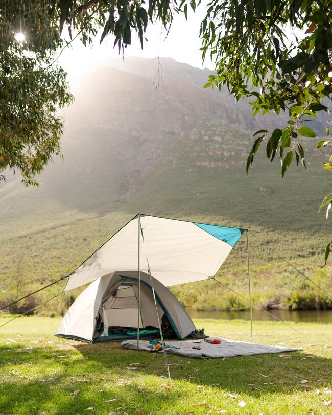 Spacious storage and a wet gear porch