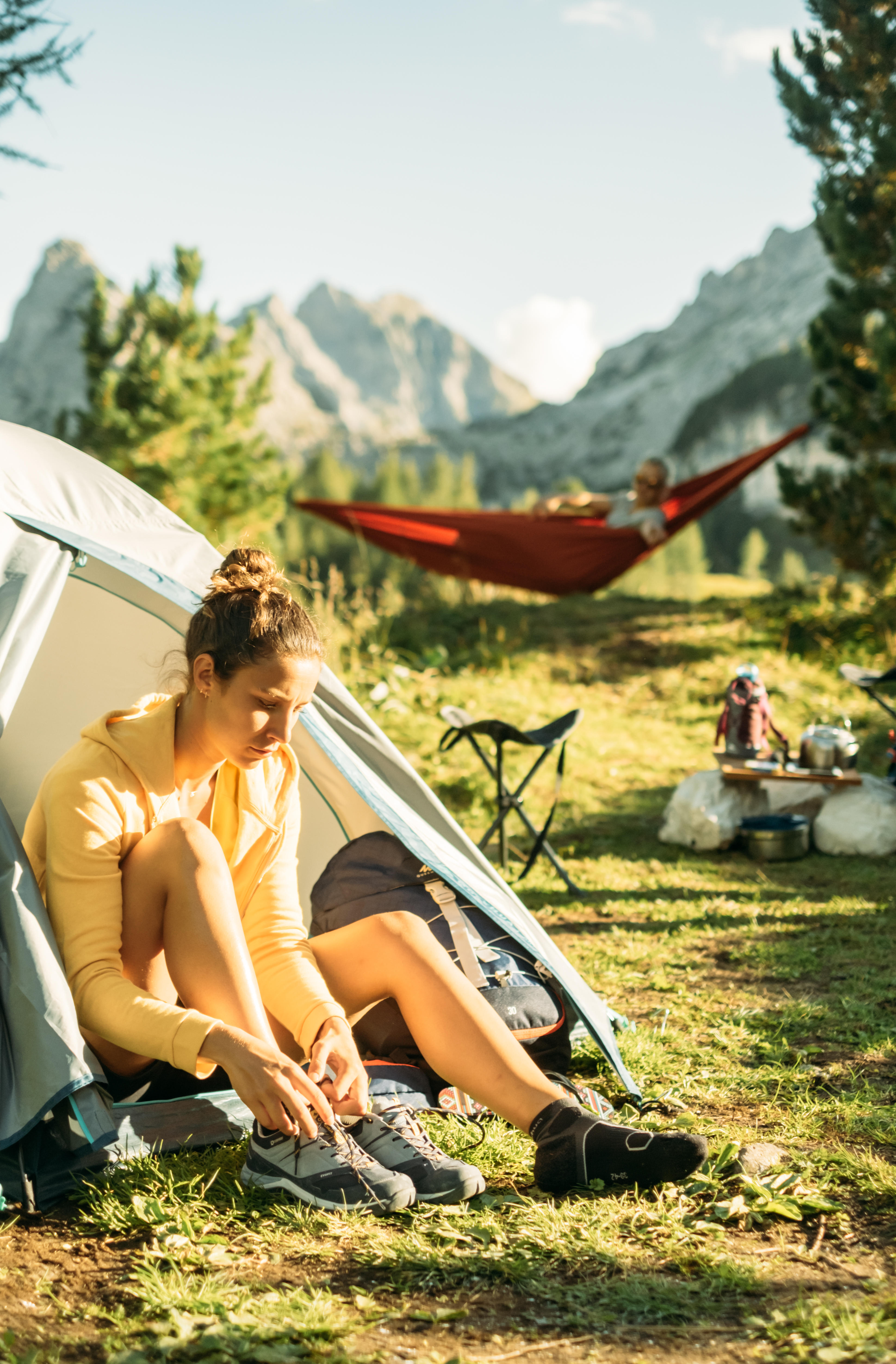 Camping Tent 2-Person, MH 100 - QUECHUA