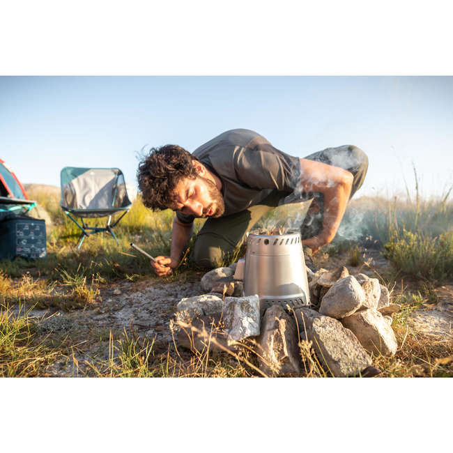 Holzkocher Camping MH500 QUECHUA Decathlon Österreich