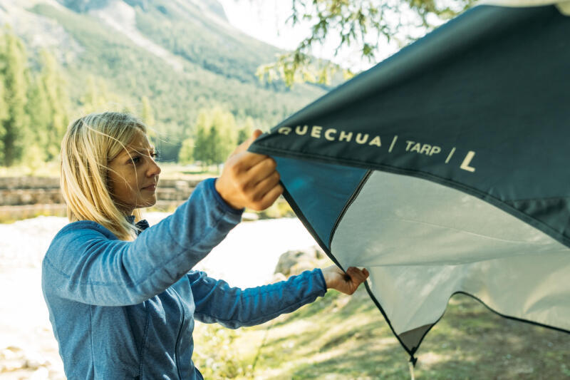 Płachta biwakowa tarp Quechua Fresh