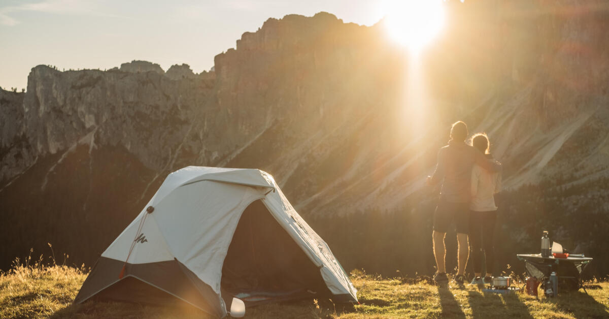 Camping Fleece Blanket - Black - Carbon grey - Quechua - Decathlon