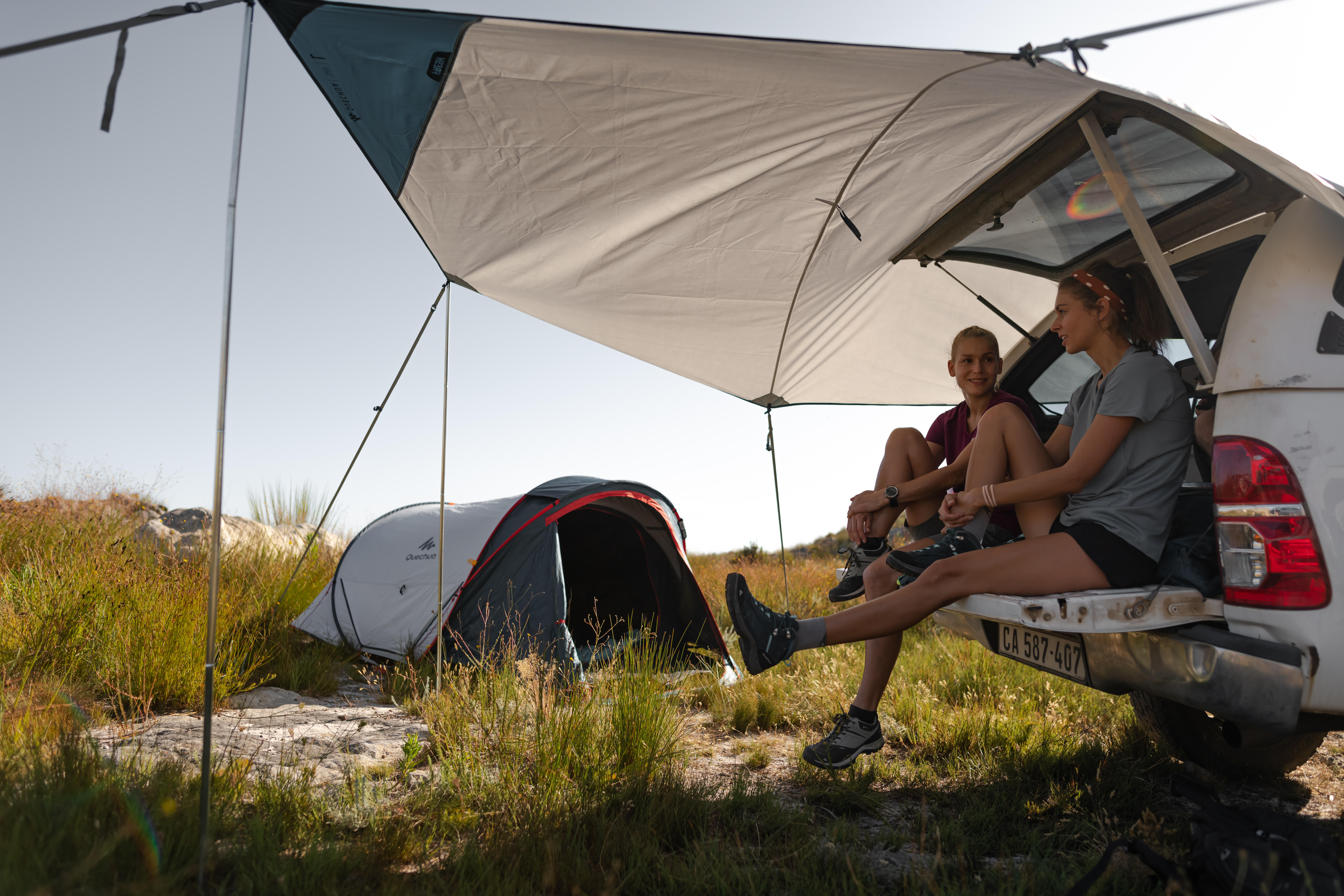 decathlon camping shelter