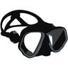 Double diving mask V2 SCD 500 opaque skirt 2021 - Black/Grey