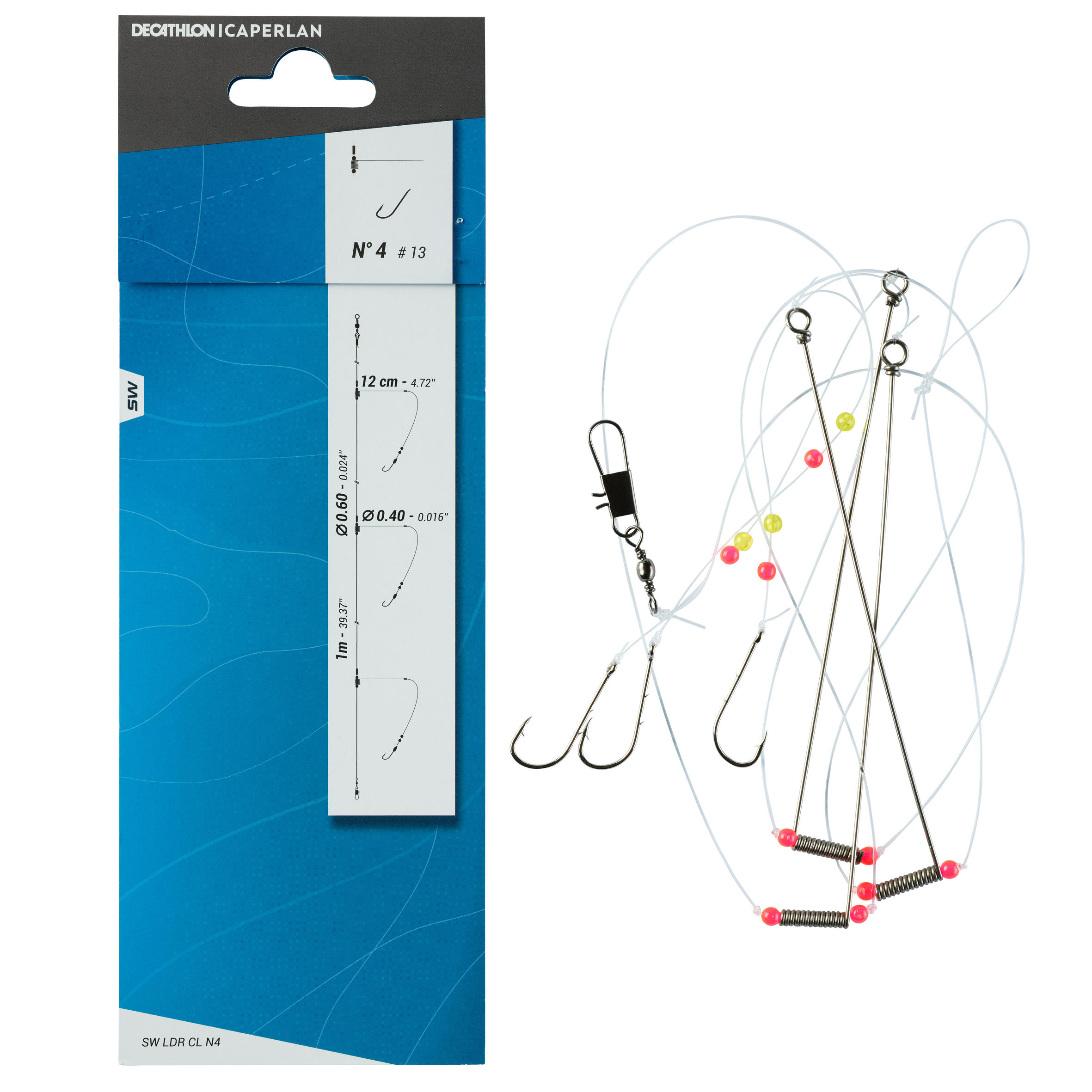 Metal Booms Line 3 Hooks SW LDR CL 2/3