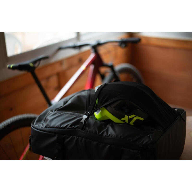 Mochila de Viaje ciclismo 38 L Rockrider Xc Race negro