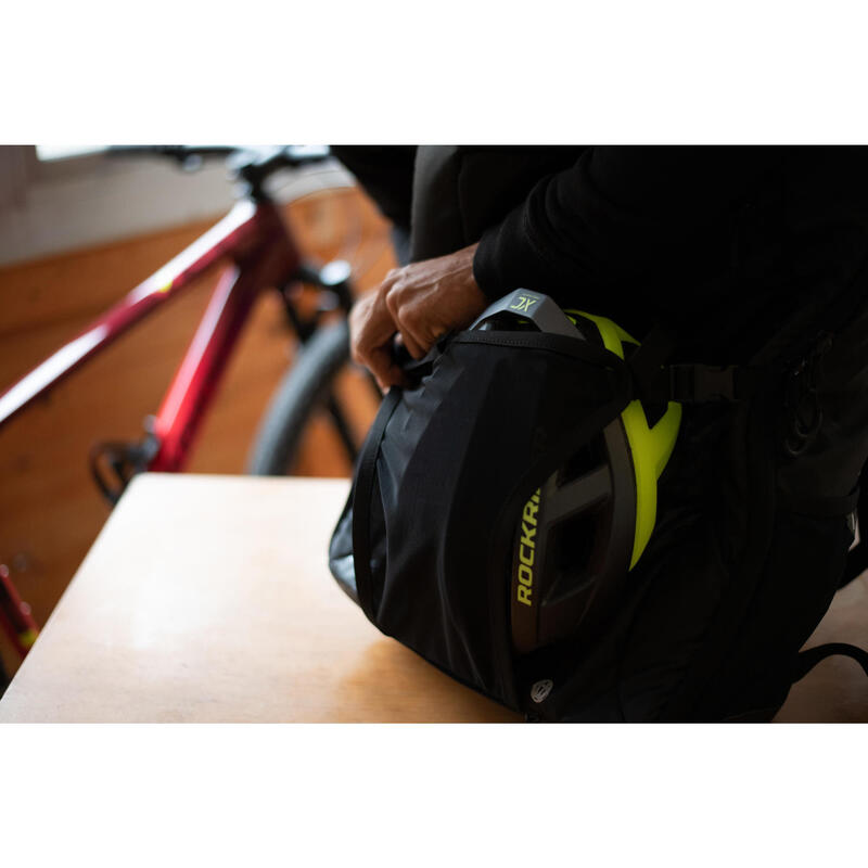 Mochila de Viaje ciclismo 38 L Rockrider Xc Race negro