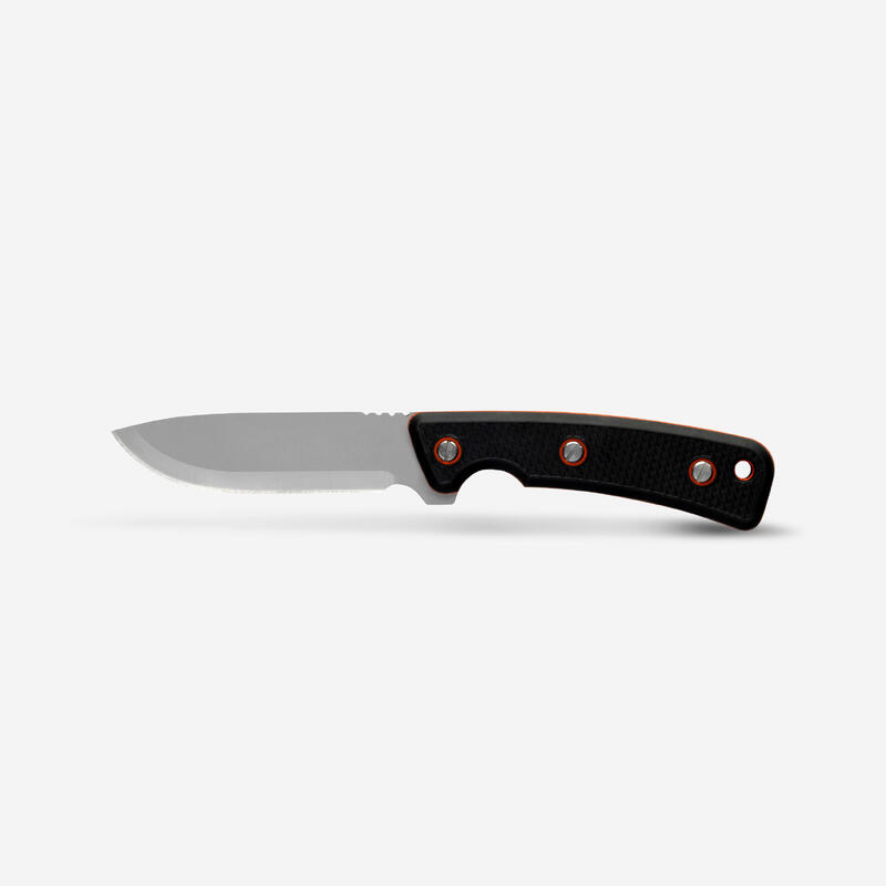 Couteau Chasse Fixe 9cm Grip noir Sika 90