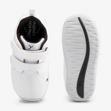 Baby Shoes I Learn Sizes 4 to 7 - White