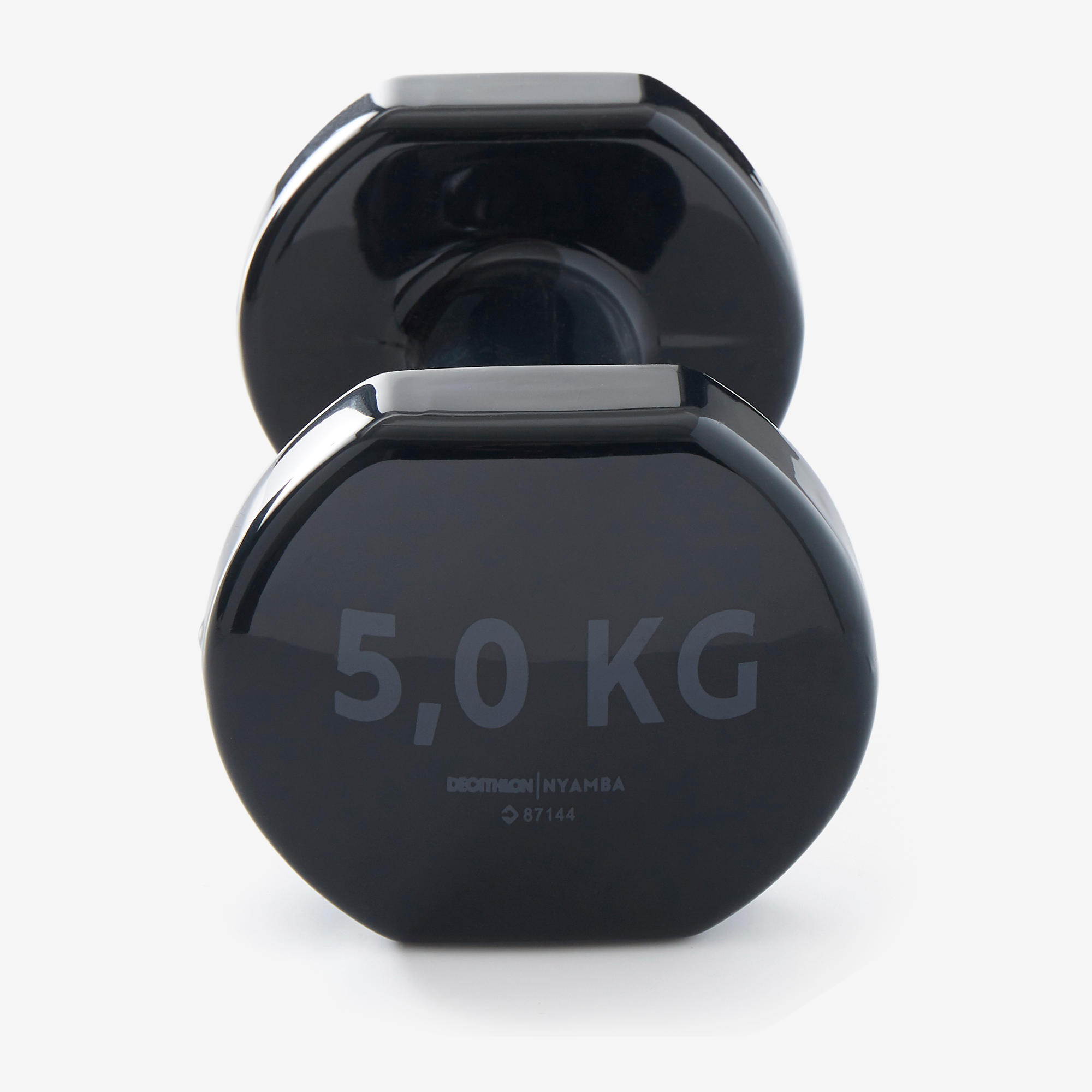 5 kg Fitness Dumbbells - Black - DOMYOS