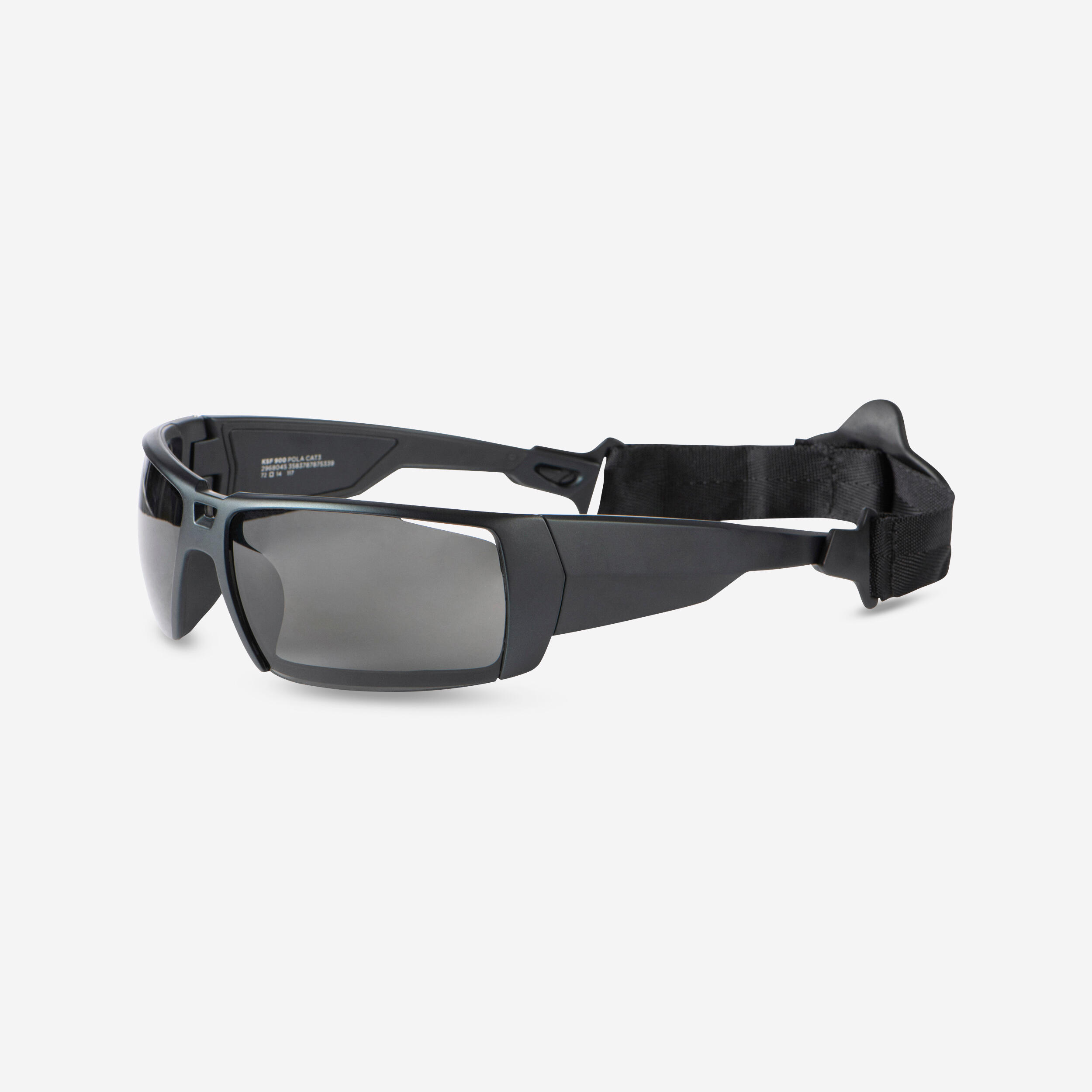 Sonnenbrille Kitesurf 900 schwimmfähig polarisierend Damen/Herren Kat. 3 schwarz