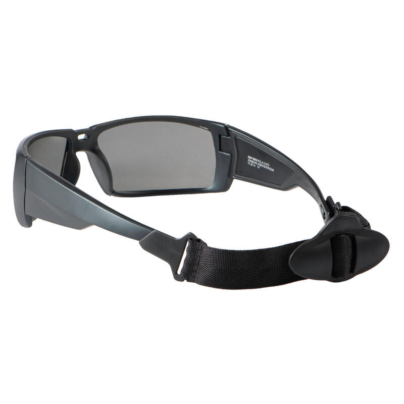 Sonnenbrille Kitesurf 900 schwimmfähig polarisierend Damen/Herren Kat. 3 schwarz