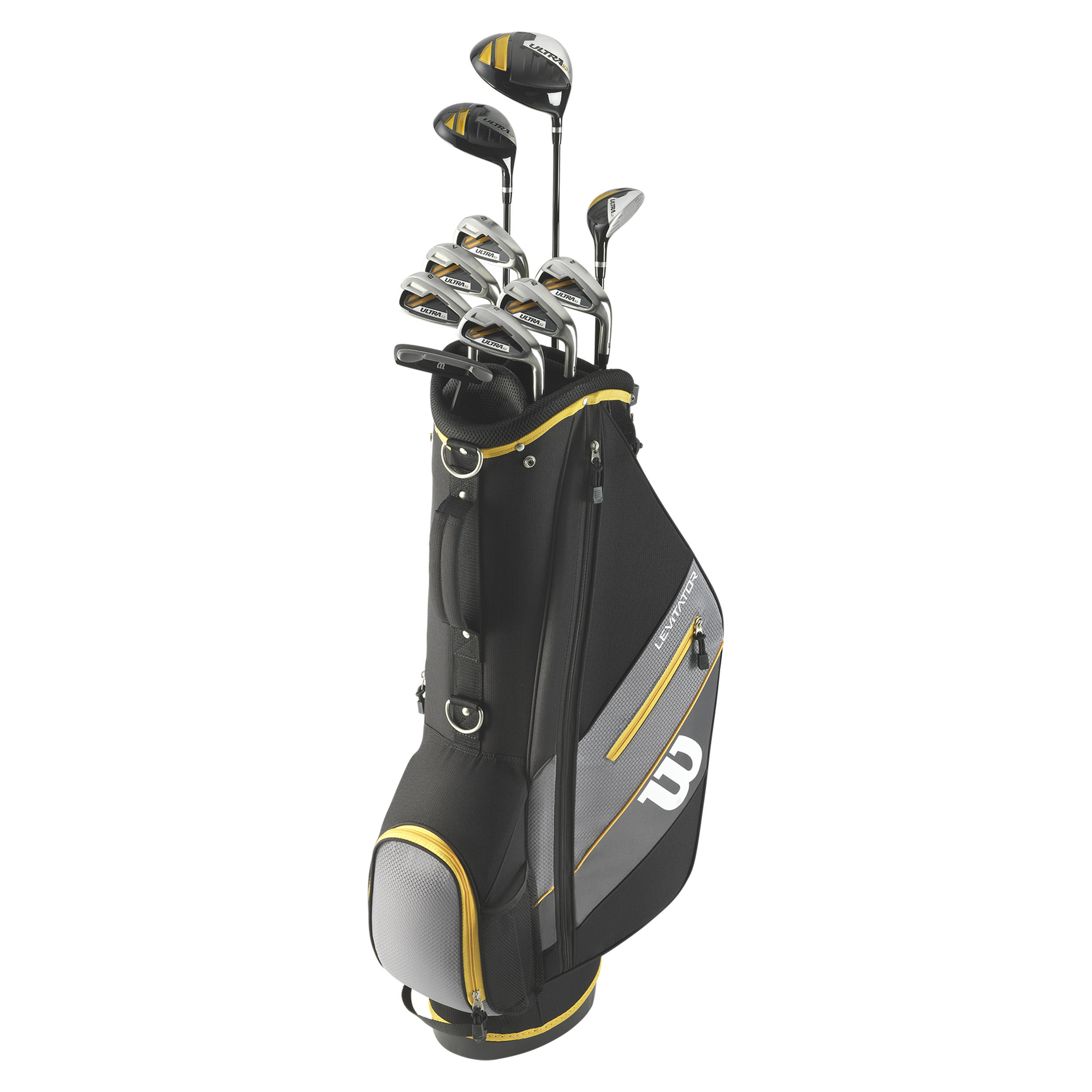 Wilson Ultra XD Golf Club Set - Black and Yellow 2/8