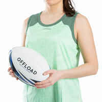 Rugby Ball R500 Match Size 5 - Blue