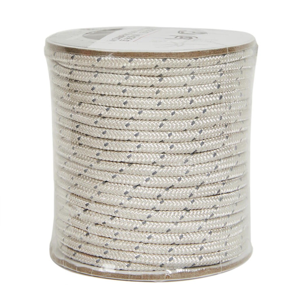 Rolled wind-proof camping rope
