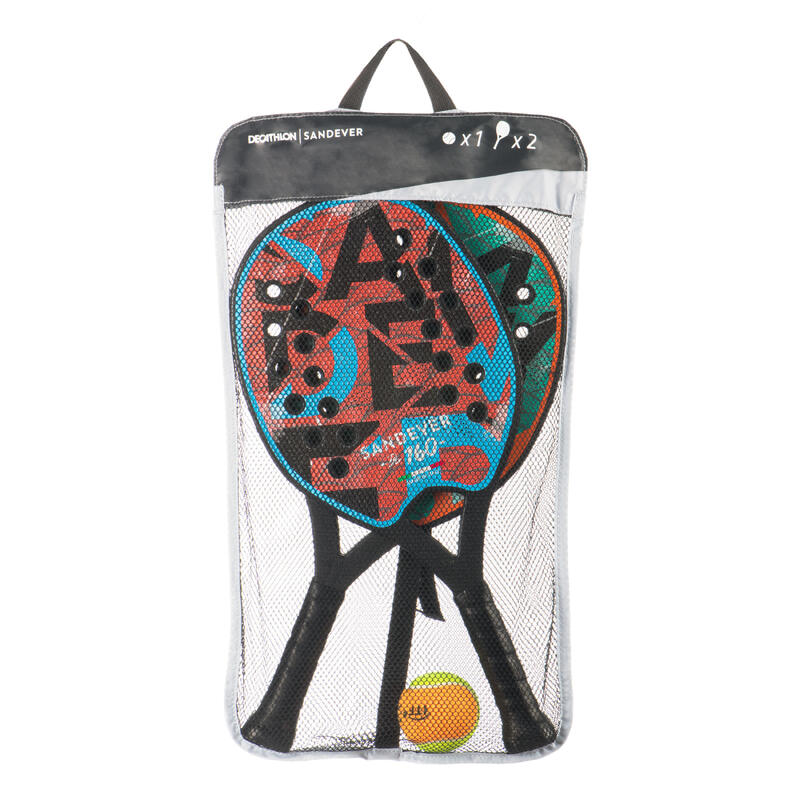 Set Rachete Tenis pe plajă BTR160 OV